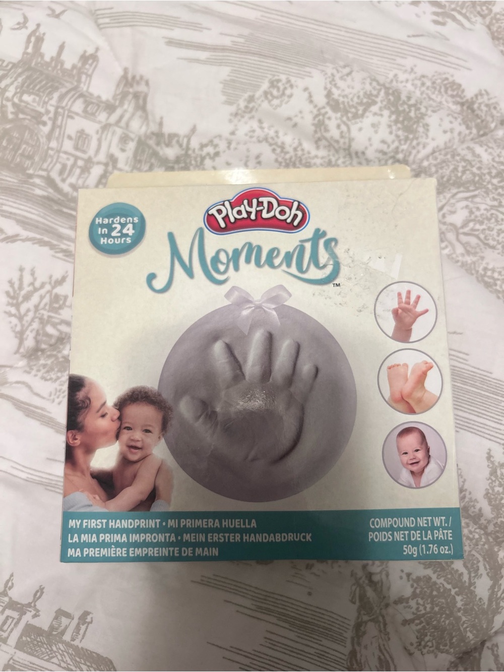 Play-Doh Moments My First Handprint Kit - Gray